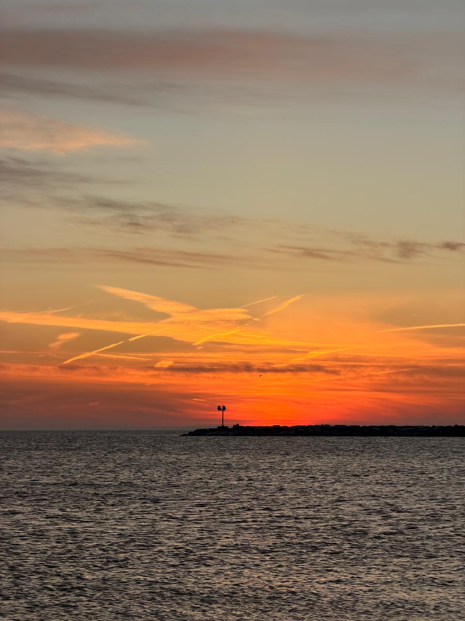 A colorful sunset